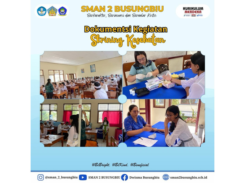 KEGIATAN SKRINING KESEHATAN